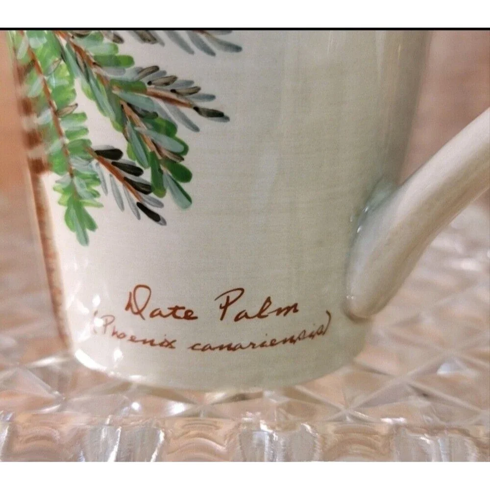 Palm Island Teapot and Cups. Palm Island Cream by FLORIDA